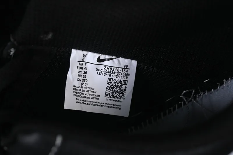 All categories Nk Air Force 1 Air Force series Nk Air Force 1 Low Air Force low-top Nike Air Force 1'07 Low black and silver small hook Air Force 1 low-top casual sneakers ZH0316-154
